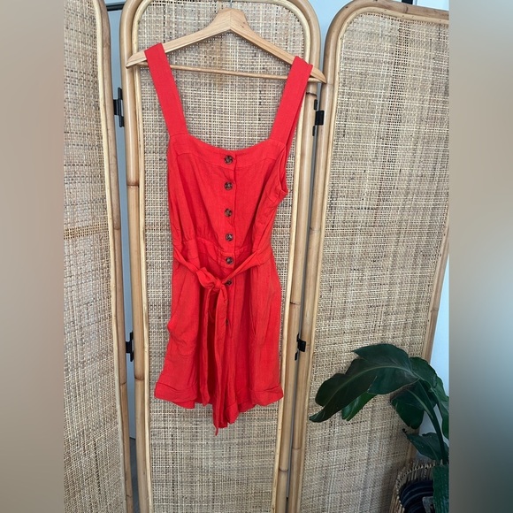 Frnch - Tatiana Romper - Rouge L - Picture 7 of 13